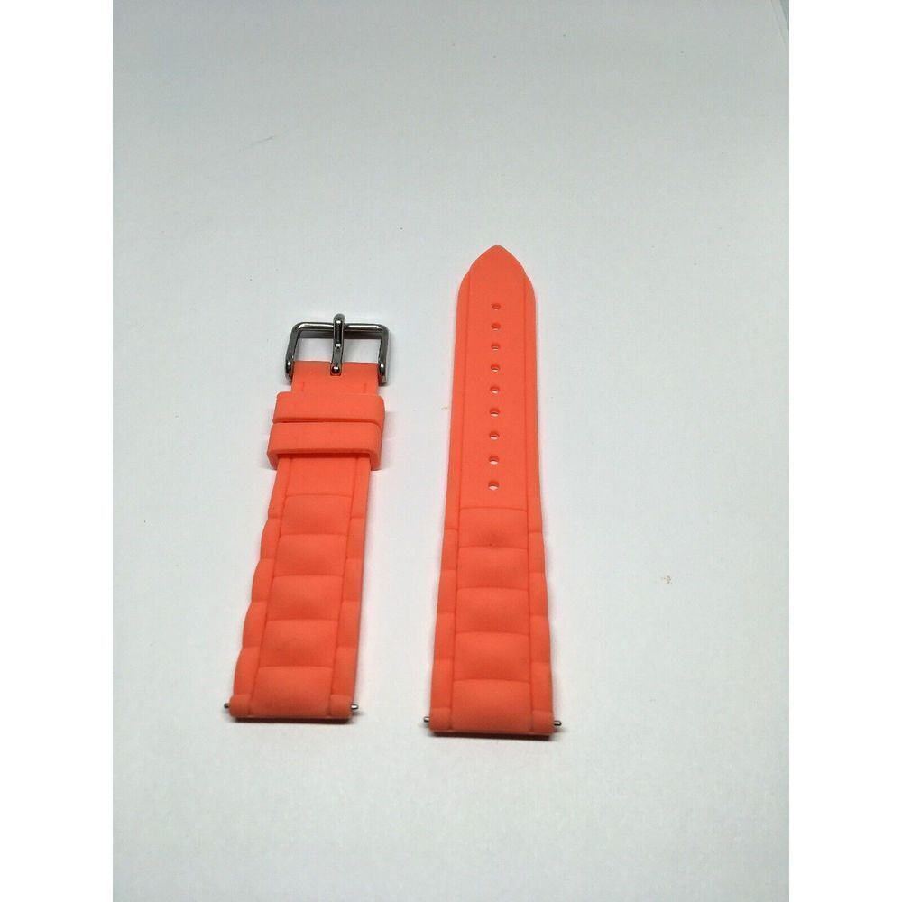 Authentic Fossil Watch Full Band 2piece Strap Rubber V355
